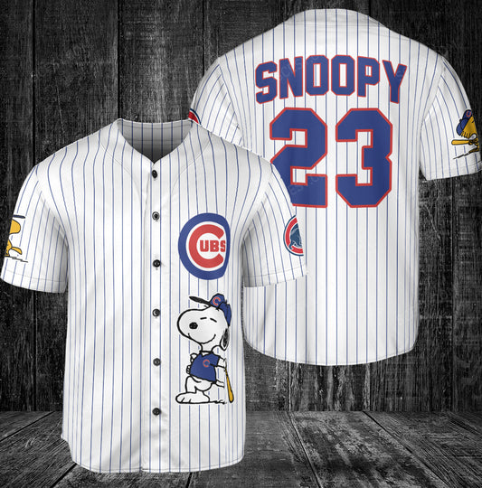 Chicago Cubs PS Baseball Jersey White