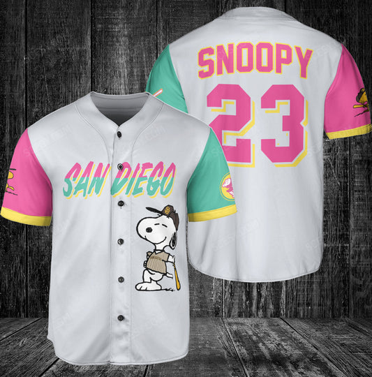 San Diego Padres PS Baseball Jersey White