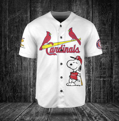 St.Louis Cardinals PS Baseball Jersey White