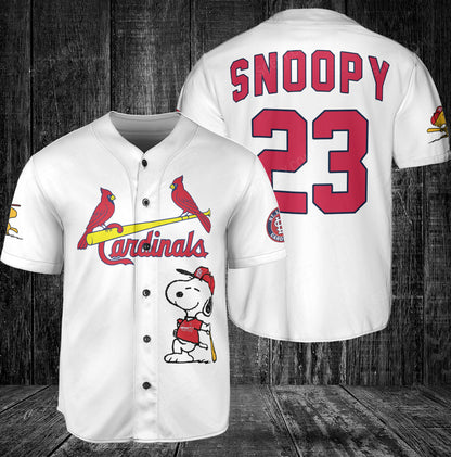 St.Louis Cardinals PS Baseball Jersey White