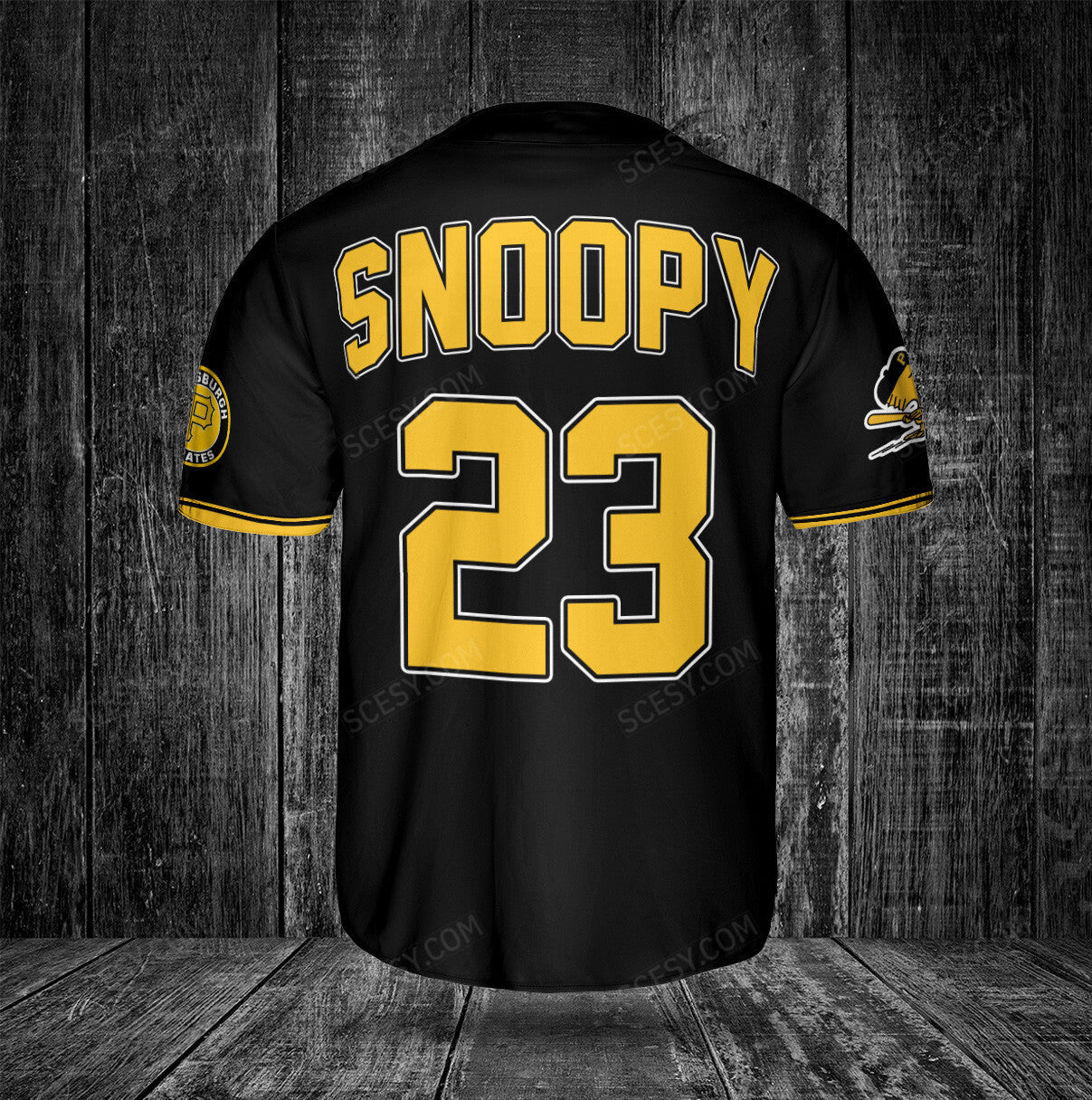 Pittsburgh Pirates PS Baseball Jersey Black