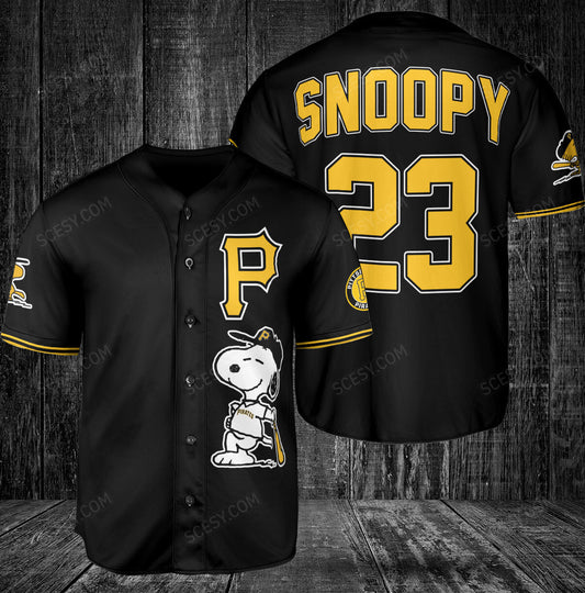 Pittsburgh Pirates PS Baseball Jersey Black