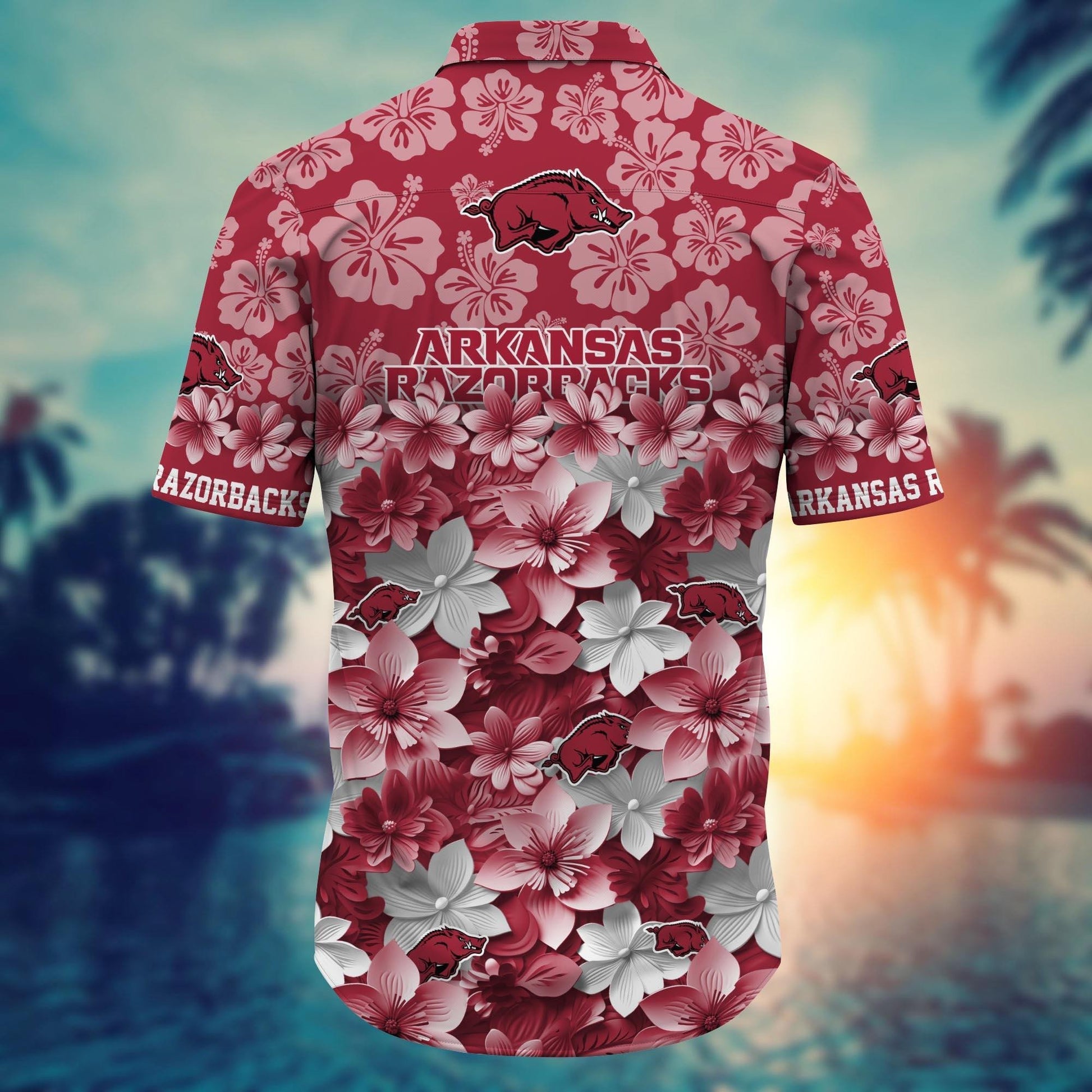 Arkansas Razorbacks Hawaiian Shirt Trending Summer. Gift For Fan FBS  502MC-HS035