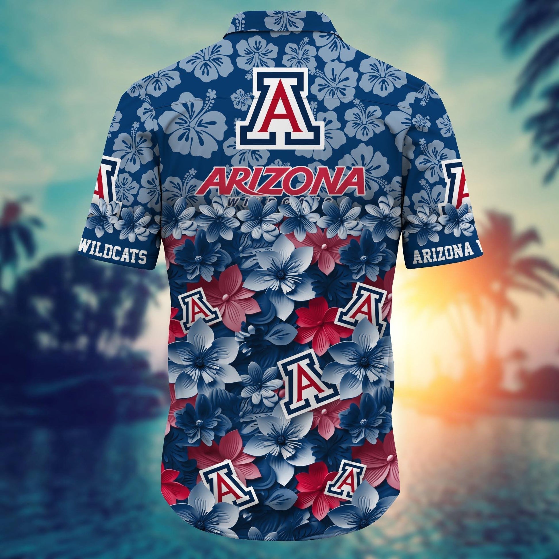 Arizona Wildcats Hawaiian Shirt Trending Summer. Gift For Fan FBS  502MC-HS035