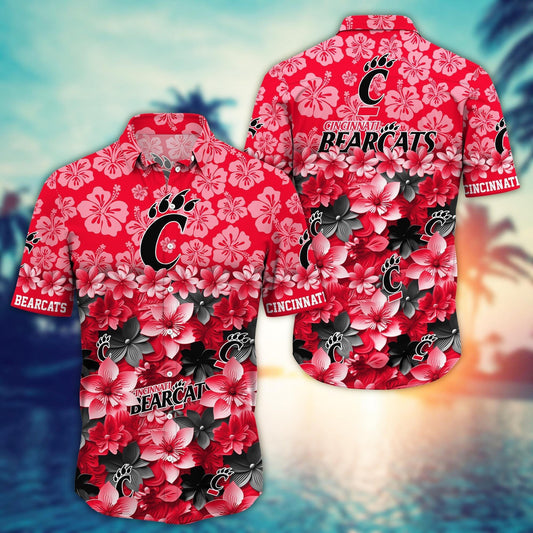 Cincinnati Bearcats 3 Hawaiian Shirt Trending Summer. Gift For Fan FBS 502MC-HS035