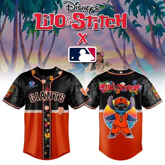San Francisco Giants MLB x Lilo & Stitch Jersey Limited