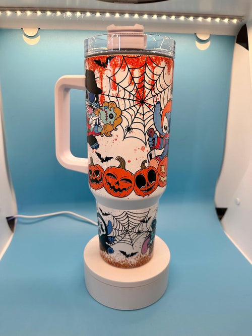 Stitch Halloween 40oz Tumbler