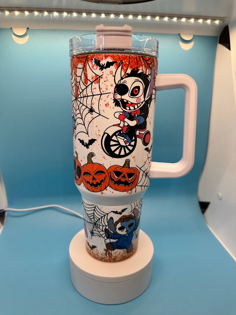 Stitch Halloween 40oz Tumbler