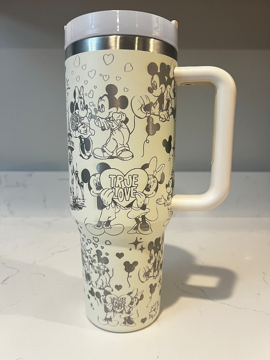 Magical Castle 40oz Tumbler, True Love Mouse Character