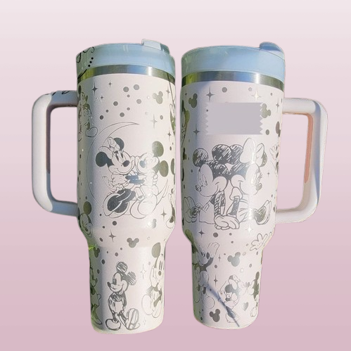 Mouse Lovers Laser Engraved 40 Oz Tumbler