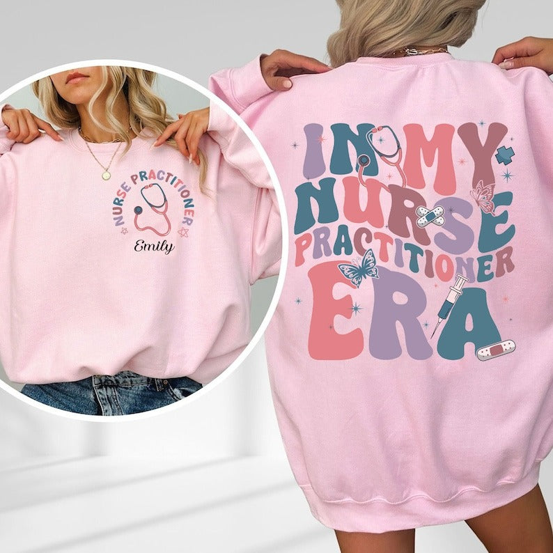 Personalized Nurse Practitioner Shirt, In My Nurse Practitioner Era Shirt