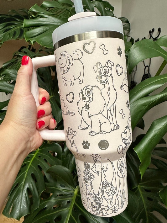 Disney Dogs 40oz Stanley Tumbler
