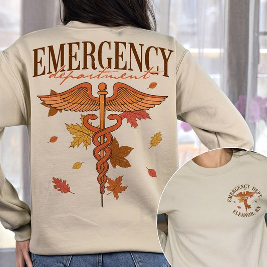 Custom Nurse Halloween Shirt, Emergency Department Shirt, Halloween Er Nurse Shirt (Copy)
