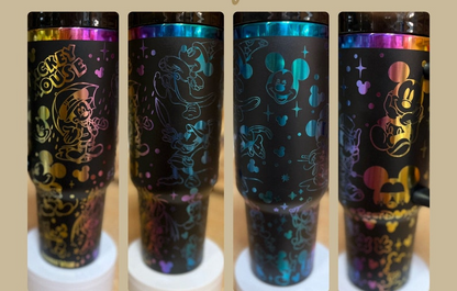 40oz Mouse Engraved Tumbler