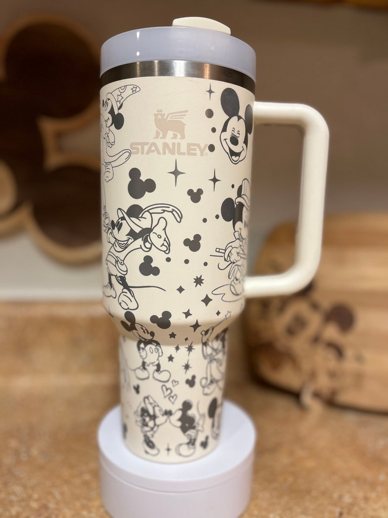 40oz Mouse Engraved Tumbler