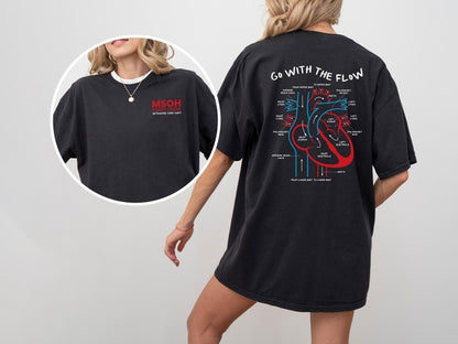Custom Cardiology Nurse and Doctor Shirt, Personalized Heart Anatomy Gift