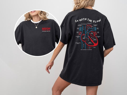 Custom Cardiology Nurse and Doctor Shirt, Personalized Heart Anatomy Gift