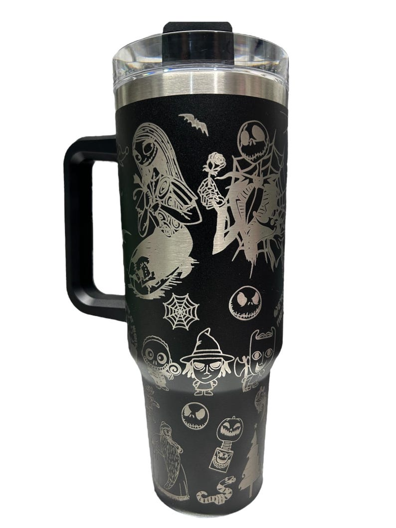 The Nightmare before Christmas 40oz Laser Engraved Tumbler