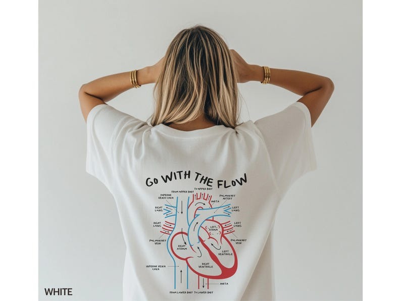 Custom Cardiology Nurse and Doctor Shirt, Personalized Heart Anatomy Gift