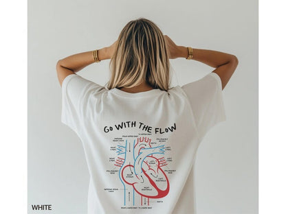 Custom Cardiology Nurse and Doctor Shirt, Personalized Heart Anatomy Gift