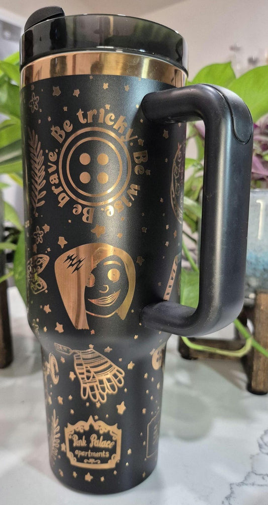 Coraline - Be Brave - 40 oz Tumbler