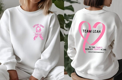 Custom Breast Cancer Shirt, Cancer Support Squad, Breast Cancer Awareness Gift
