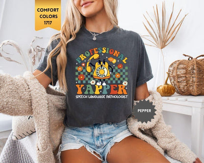 Comfort Colors® Speech Therapy Shirt, Speech Therapist T-shirt
