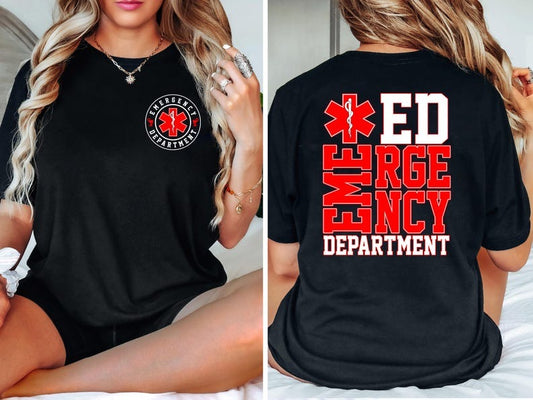 Emergency Department Nurse Shirt, RN Shirt, Nurse Gift, ER Nurse Shirt, Emergency Medicine Nurse