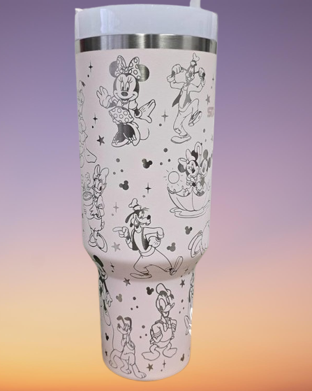 Magical Character DN Engraved 40 Oz Tumbler