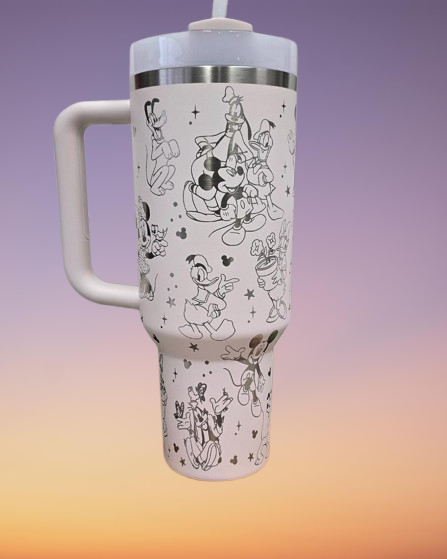 Magical Character DN Engraved 40 Oz Tumbler