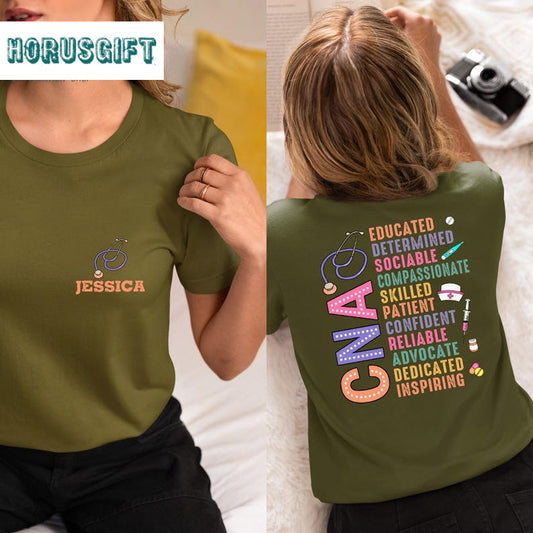 Personalized CNA Shirt, Gift for Certified Nursing Assistant