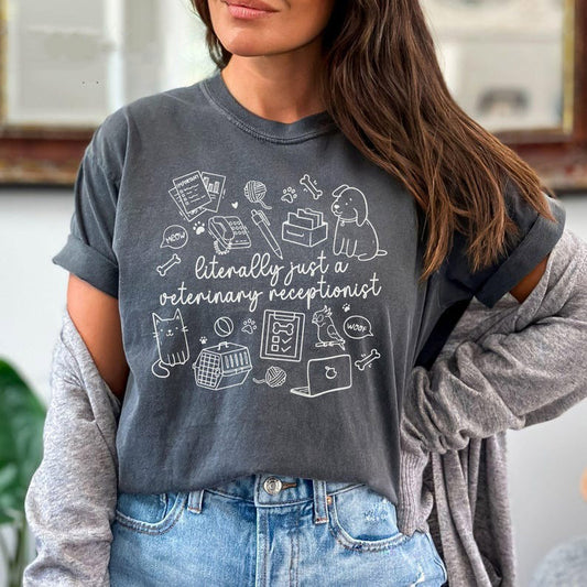 Veterinary Receptionist Shirt Veterinary Receptionist T-shirt