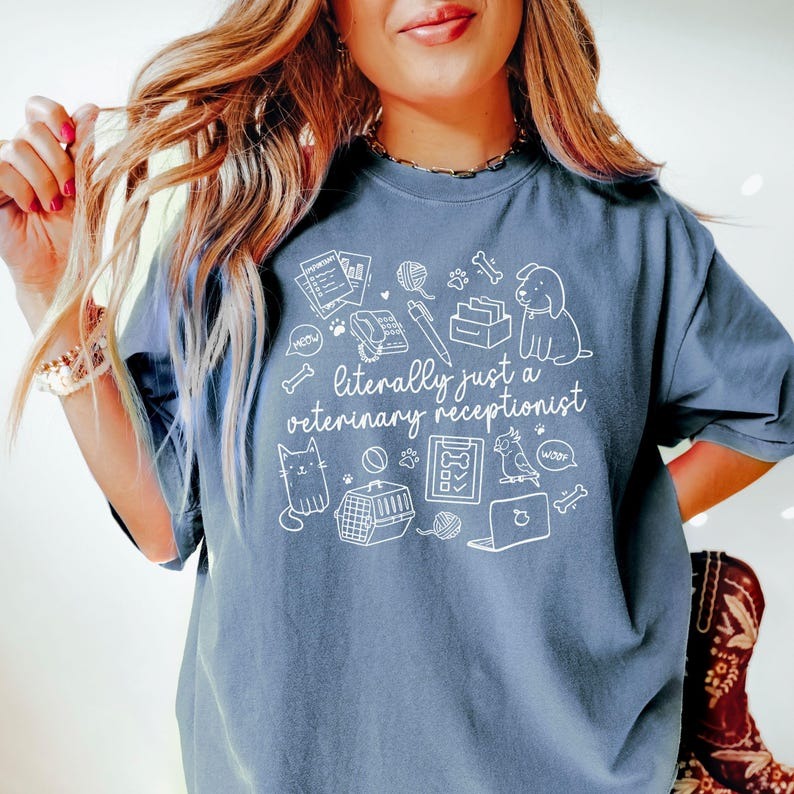 Veterinary Receptionist Shirt Veterinary Receptionist T-shirt