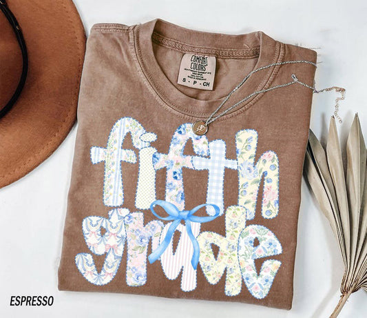 Comfort Colors® Fifth Grade Teacher Shirt, Cute 5th Grade Teacher Tshirt