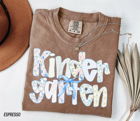 Comfort Colors® Kindergarten Teacher Shirt, Kindergarten Shirt