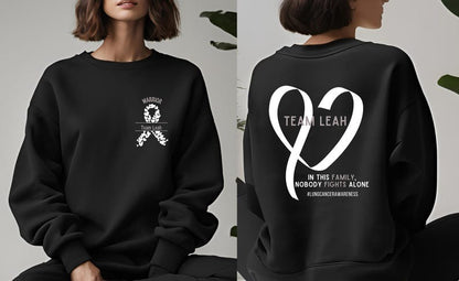 Personalized Lung Cancer Shirt, Lung Cancer Awareness Shirt, Lung Cancer Support, Lung Cancer Family Shirts