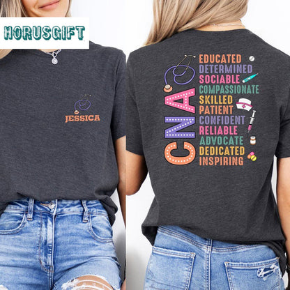 Personalized CNA Shirt, Gift for Certified Nursing Assistant