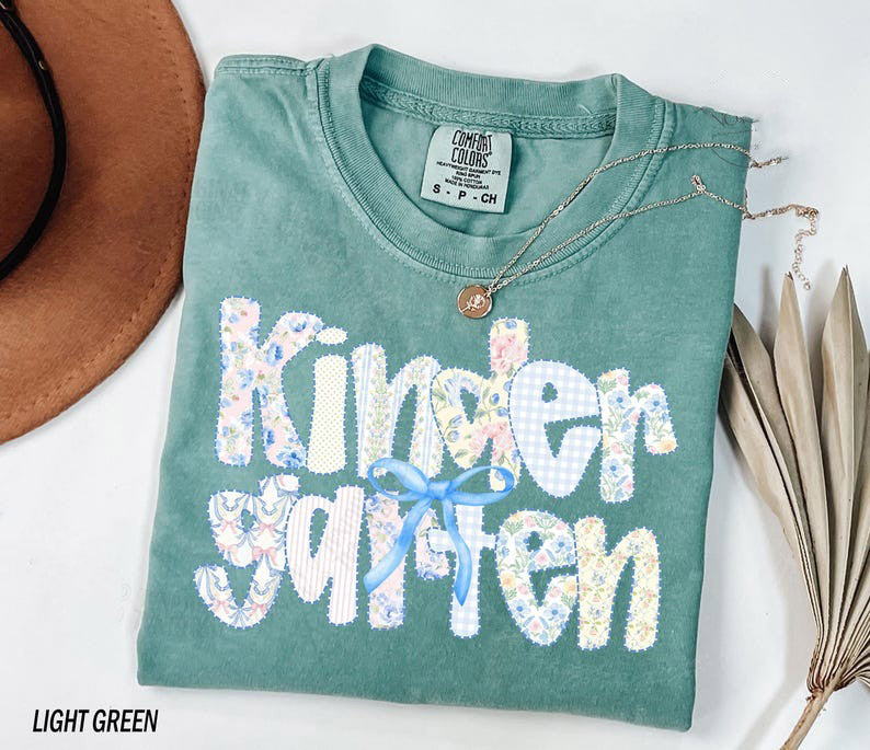 Comfort Colors® Kindergarten Teacher Shirt, Kindergarten Shirt