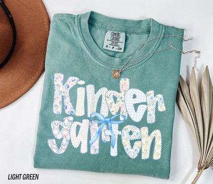 Comfort Colors® Kindergarten Teacher Shirt, Kindergarten Shirt