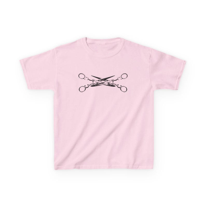 Scissors Baby Tee, Y2K Lesbian Pride Baby Tee, 90s Subtle Lesbian Pride Shirt