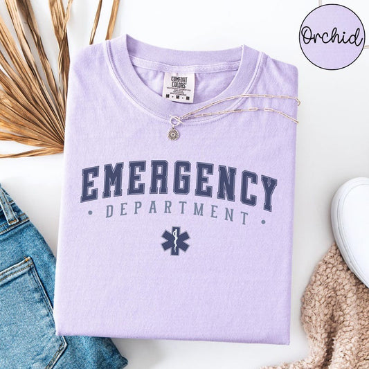 Comfort Colors® Emergency Department Shirt, Emergency Room T-shirt, ER Nurse Tee