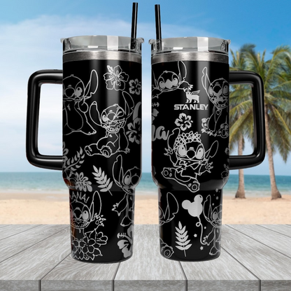 Stitch Engraved Lilo And Stitch 2025 40 Oz Tumbler
