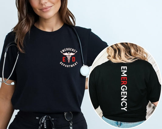 Emergency Department Nurse Shirt, ER Nurse T Shirt, Emergency Medicine Nurse, Emergency Nurse Gift