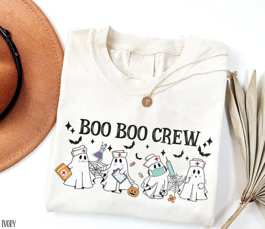 Halloween Nurse Shirt, Boo Boo Crew, Nurse Gift For Women