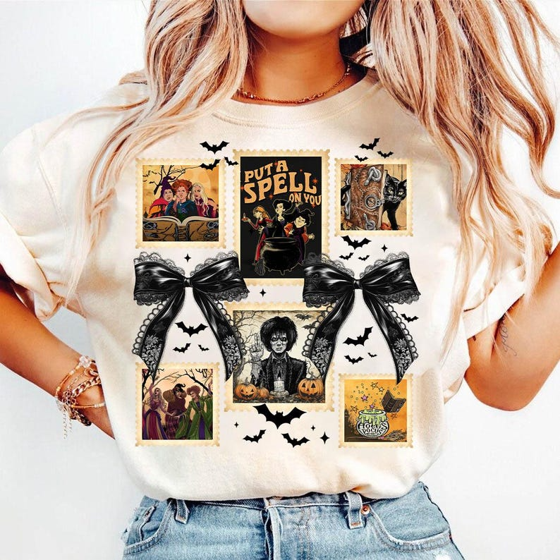 Hocus Pocus Halloween Shirt,I Put A Spell On You Witch