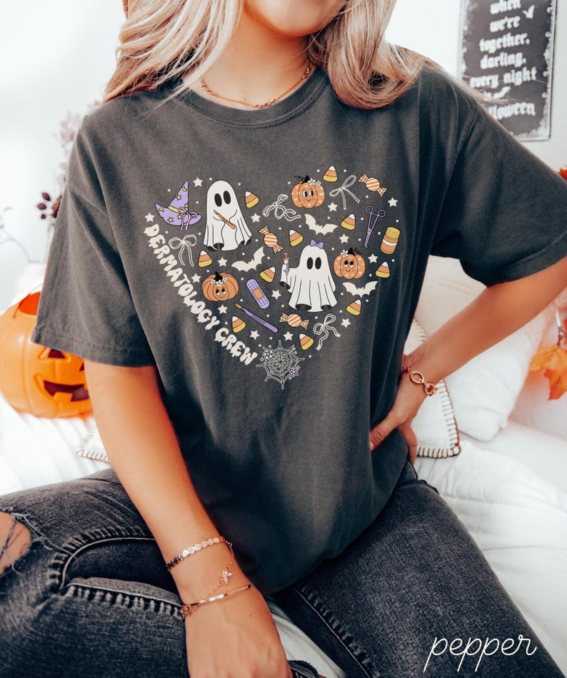 Dermatology Halloween Comfort Colors Shirt • Dermatologist Gifts