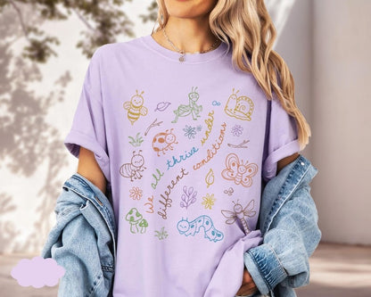 Comfort Colors Special Education Teacher Shirt, Neurodiversity Shirt for BCBA Gift