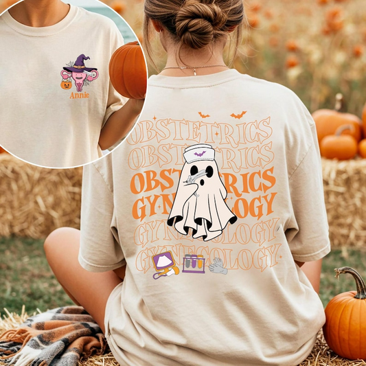 Obgyn Nurse Halloween Sweatshirt, IVF Nurse Gift, Obgyn Obstetrics Nurse Shirt