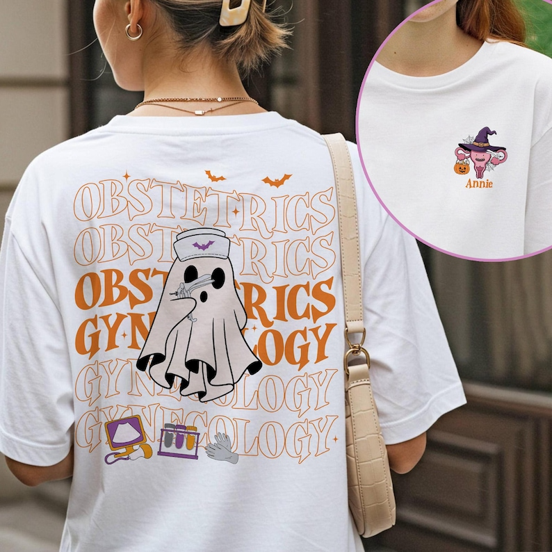 Obgyn Nurse Halloween Sweatshirt, IVF Nurse Gift, Obgyn Obstetrics Nurse Shirt
