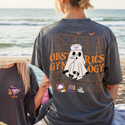 Obgyn Nurse Halloween Sweatshirt, IVF Nurse Gift, Obgyn Obstetrics Nurse Shirt